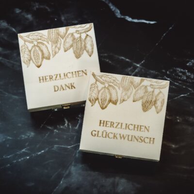 16er Holzschachtel Wunschtext