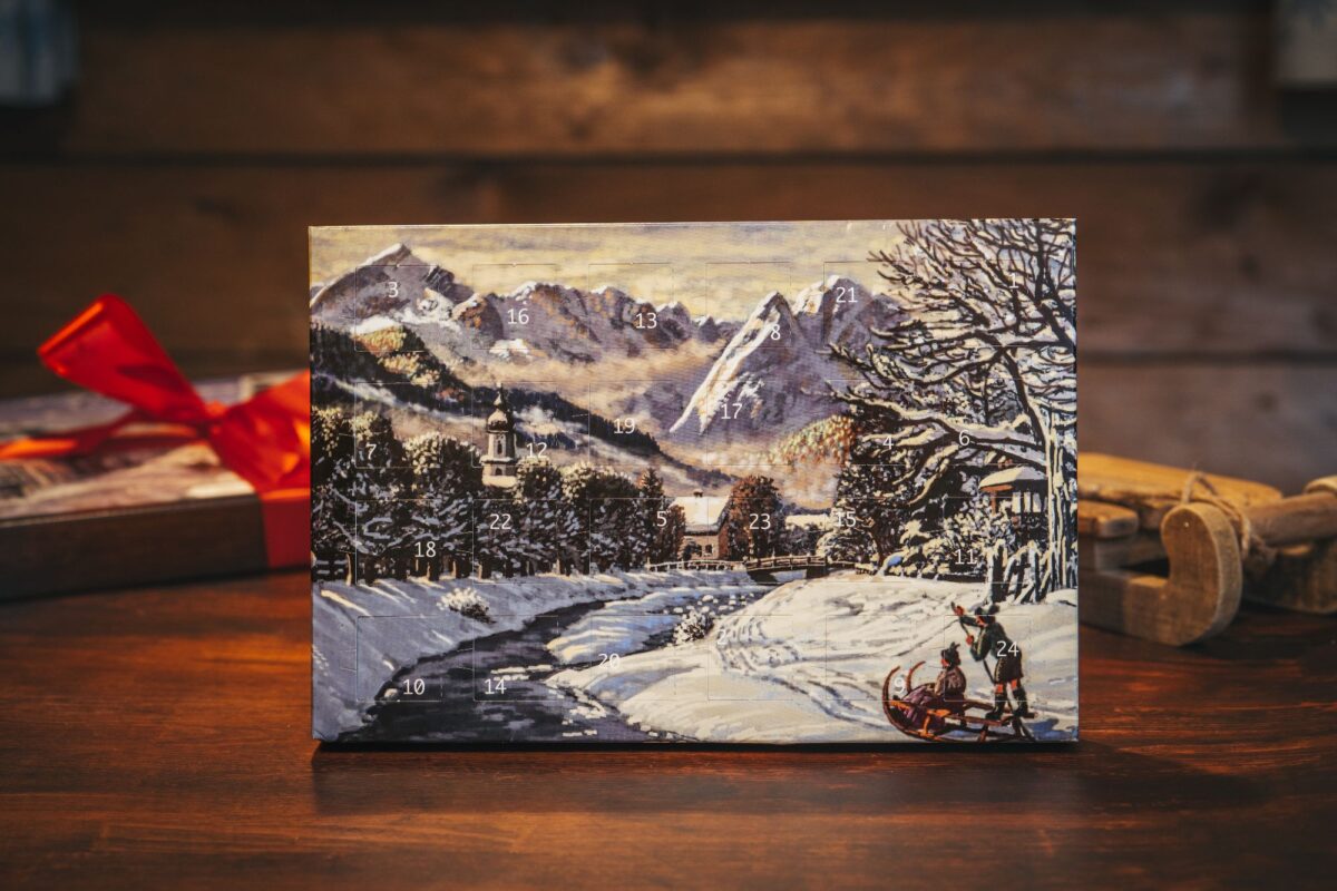 Limitierte Edition: Adventskalender mit Nougat-Spezialitäten
