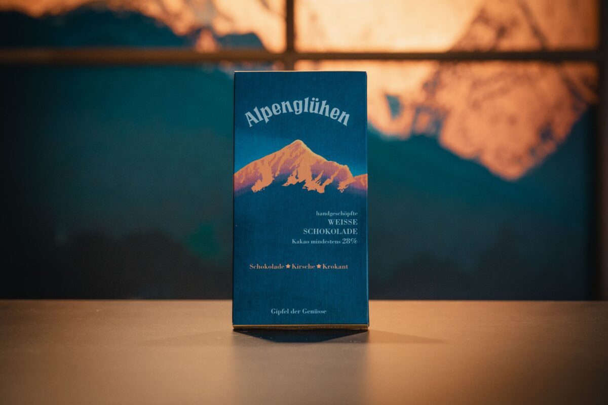 Alpenglühen® Schokolade Weiß 30%