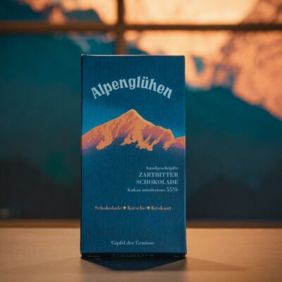 Alpenglühen® Schokolade Zartbitter 55%