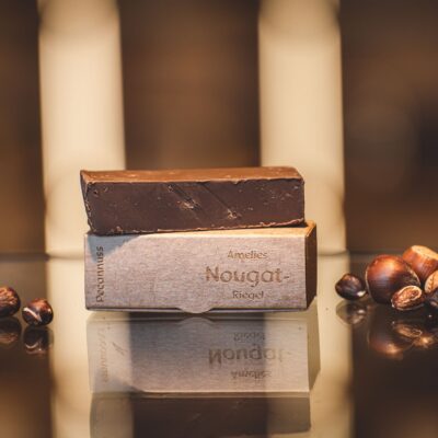 Nougatriegel "Pecannuss"