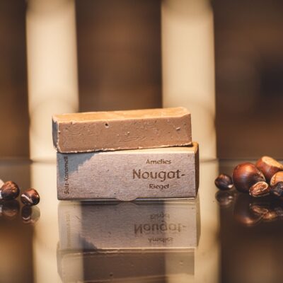 Nougatriegel "Salzkaramell"