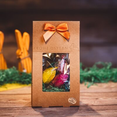 Osterpräsent mit und ohne Alkohol