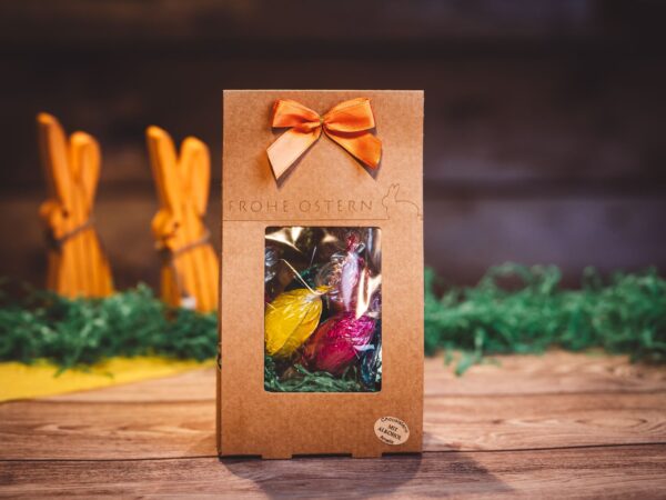 Osterpräsent mit und ohne Alkohol