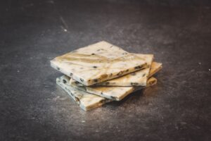 Fruchtsaftbären mit weißer Schokolade 31%