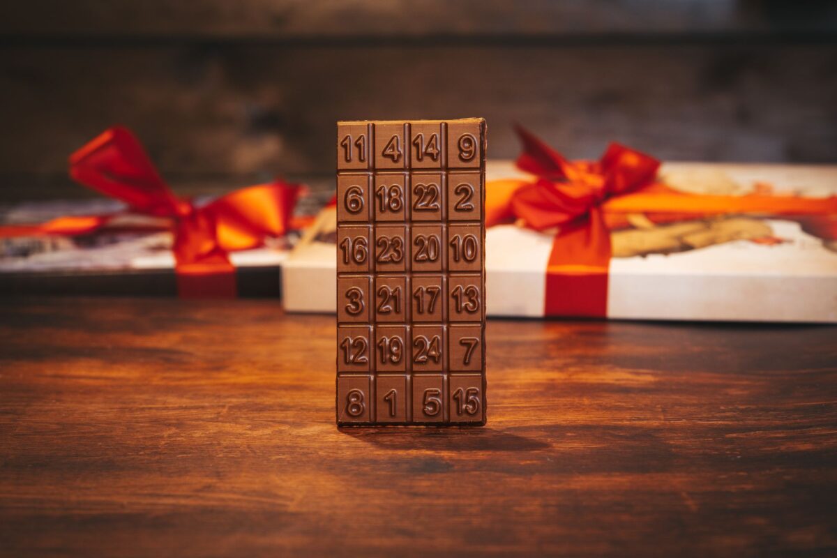 Tafelschokolade "Adventskalender" Vollmilch