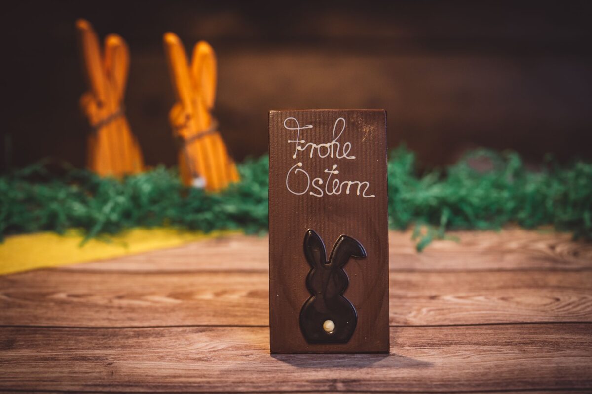 Tafelschokolade "Frohe Ostern"