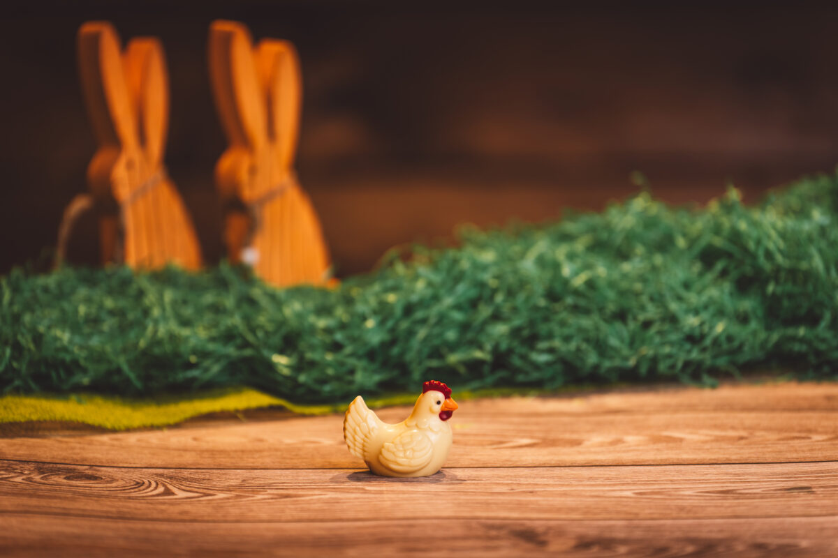 Nougat Huhn weiß