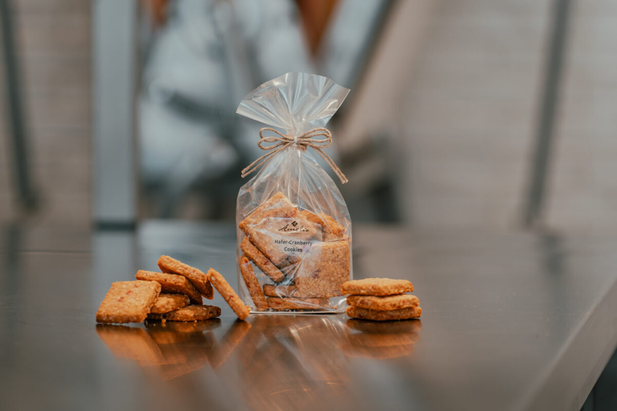 Hafer Cranberry Cookies