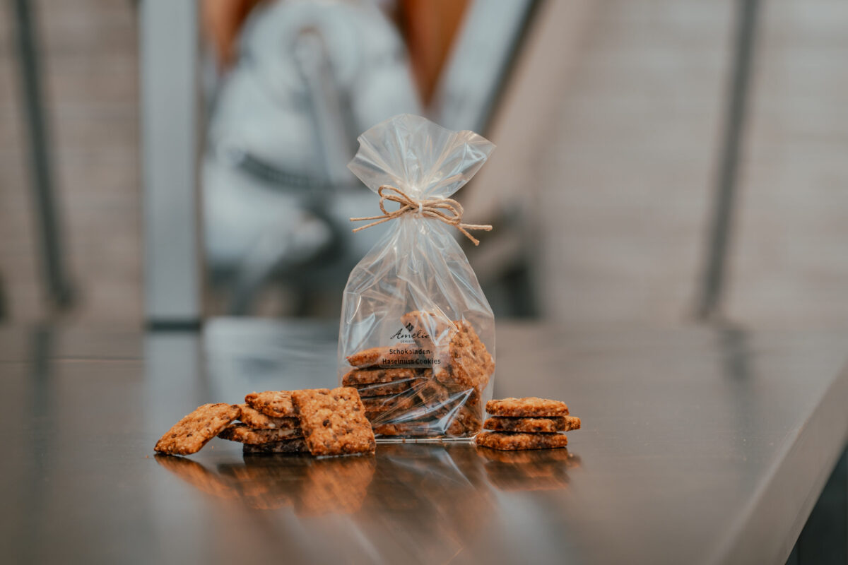 Schokolade-Haselnuss-Cookies Schokolade Haselnuss Cookies