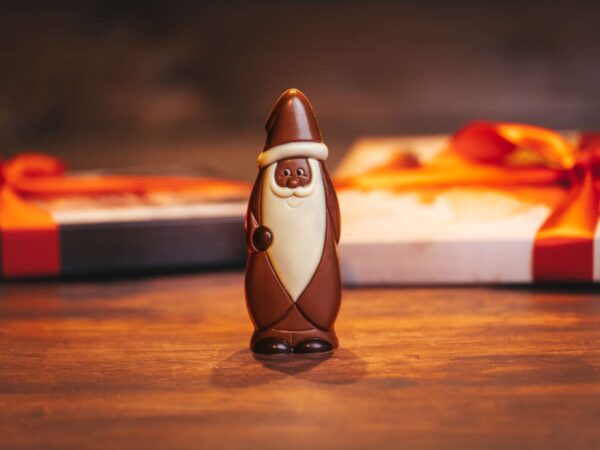 Schokoladenfigur Nikolaus mit Bart vollmilch